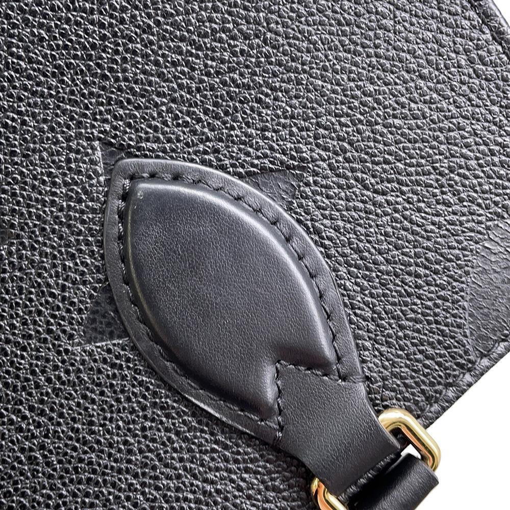 Louis Vuitton OnTheGo Monogram Empreinte Tote Bag Shoulder Black - Picture 11 of 12